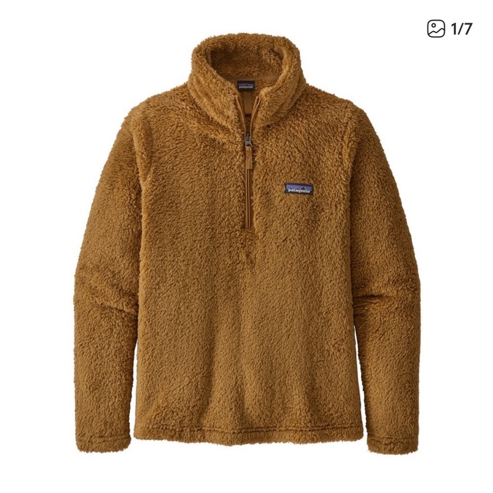 Patagonia Tan Fleece Jacket